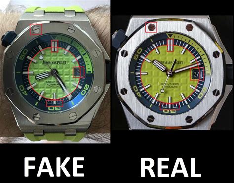 fake audemars piguet vs real|false audemars piguet sighting.